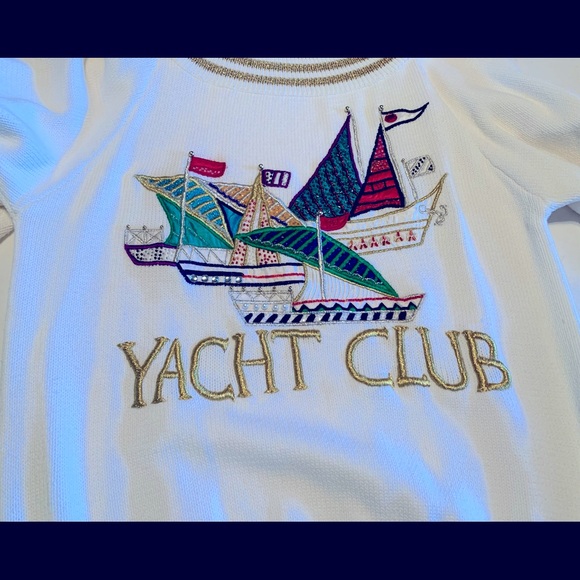 Cotton 3/4 length Sweater - Picture 3 of 4